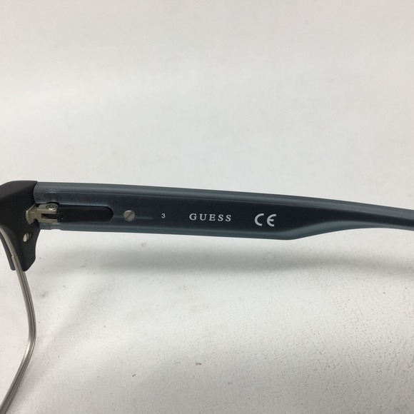 Guess GU1894 002 Designer Square Full Rim Glasses, Men's Matte Black 53-18-140 - Picture 15 of 16